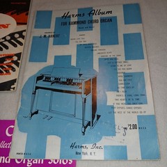 Hammond Organ Music Lot 5 Music Books Coleman Crawford Mills Harms Sacred Songs