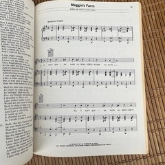Lot Of 2 Bob Dylan Song Book (Paperback, 1960s) M. Witmark & Sons Sheet Music