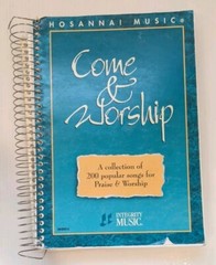 Come And Worship Hosanna Music Praise Worship Songbook 200 Popular Songs 1994