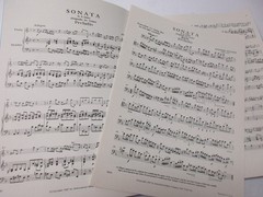 Antonio Vivaldi Sonata in D Minor for String Bass & Piano Sheet Music IMC