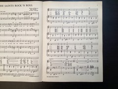 1956 Bill Haley Comet Sheet Music Saints Rock N&rsquo; Roll, See you Later Alligator