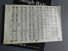 Sleigh Ride – for Mixed Voices SATB – 1962 sheet music – Shawnee Press