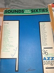 Large Lot Vintage Sheet Music.