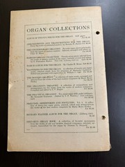 ORGAN SHEET MUSIC G. SCHIRMER&rsquo;S COLLECTION OF ORATORIOS/CATANAS-REQUIEM- BRAHMS