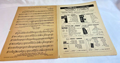 Sheet Music-Popular Trumpet Easy to Play 6 Solos #79 1955