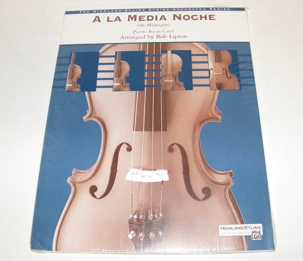 A La Media Noche (At Midnight) Arr. By Bob Lipton Highland/Etling Sheet Music