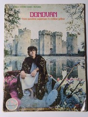 Donovan 1968 From Sunshine Superman to Mellow Yellow Sheet Music Book VTG Photos