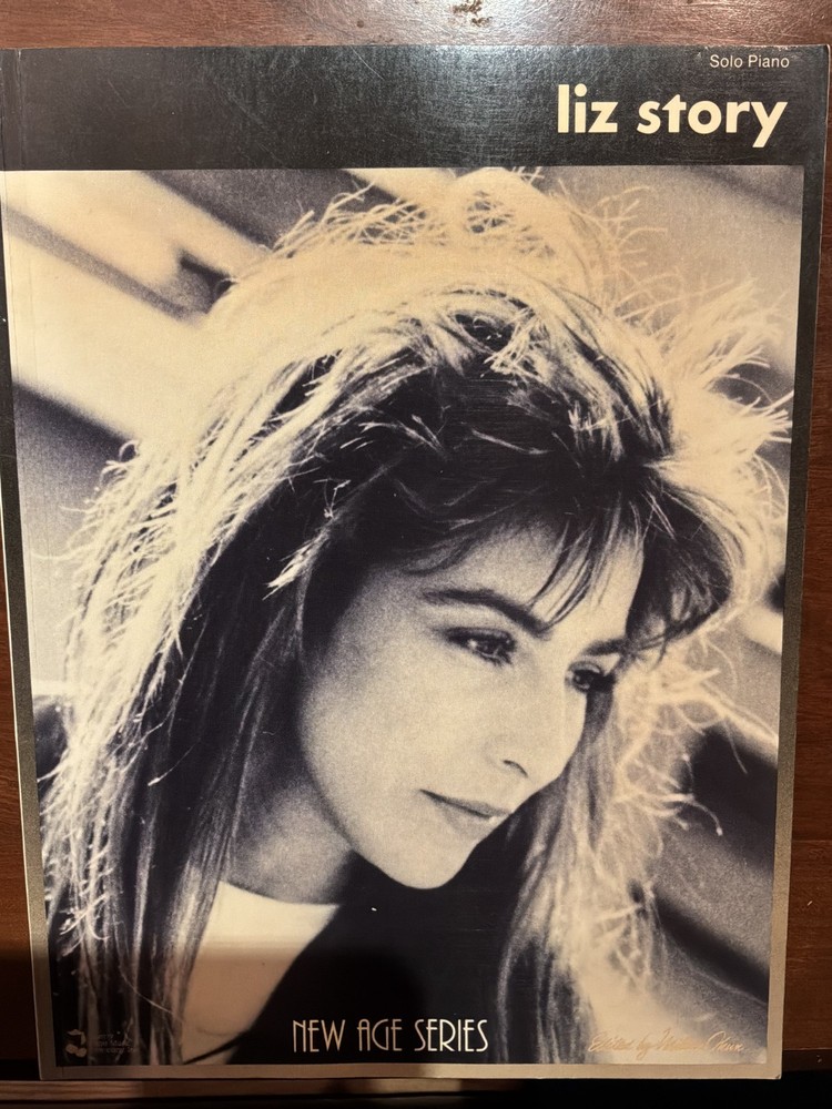 Liz Story Solo Piano New Age Series Songbook 1990 Cherry Lane Vintage OOP