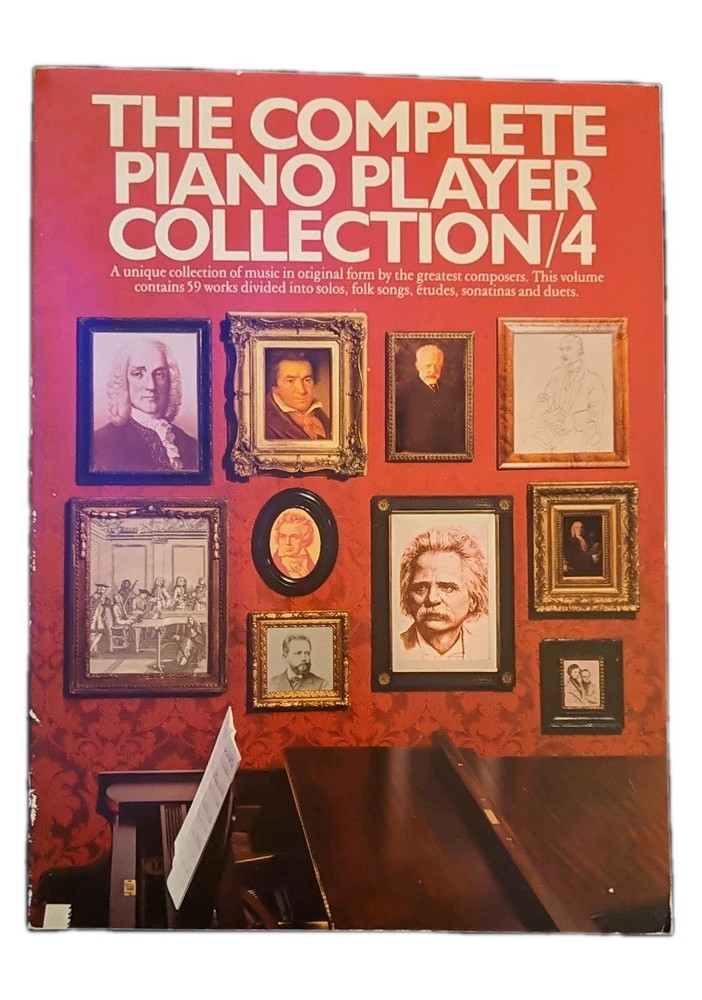 The Complete Piano Player Collection 4 Duets Solo Etudes Folk Sonatinas 59 Works