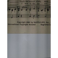 Sparrow in the Treetop. by Bob Merrill Sheet Music 1951