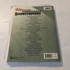Ultimate Christmas Showstoppers Piano Vocal Guitar Chords Warner Bros 2002 Music