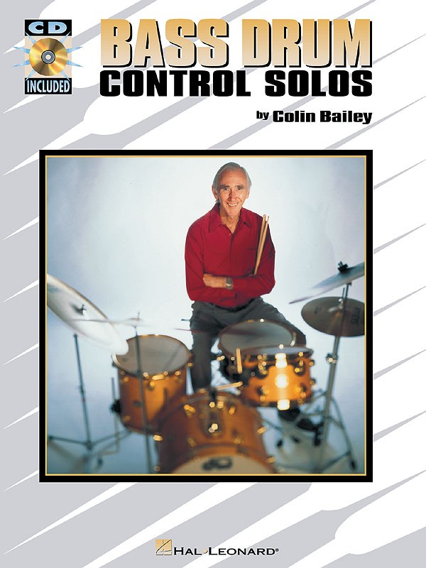 Bass Drum Control Solos Sheet Music Jazz Lessons Hal Leonard Book CD Pack