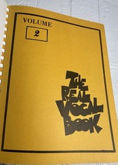 The Real Vocal Book Volume 1 2nd Edition for High Voice C Piano Guitar Fake Jazz