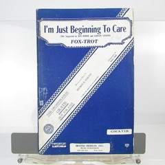I&rsquo;m Just Beginning To Care Sheet Music FOX-TROT Simons Guitar 1936