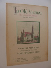 In Old Vienna Op 601 Carl Kern En Antigua Viena 1927 O du Mein Stephansturm