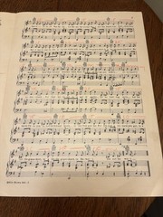 Vintage Sheet Music “Little Brown Gal” 1935 Irving Berlin Piano Vocal B1