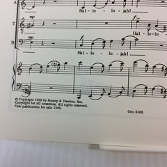 Praise The Lord O My Soul Psalm 146 Ned Rorem SATB Choral Sheet Music Octavo Lot