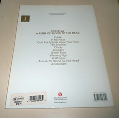 Original Coldplay A Rush of Blood To The Head Songbook 80 Pages