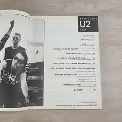 U2 Best Band Score Song Book Guitar Tab Book Japanese Version
