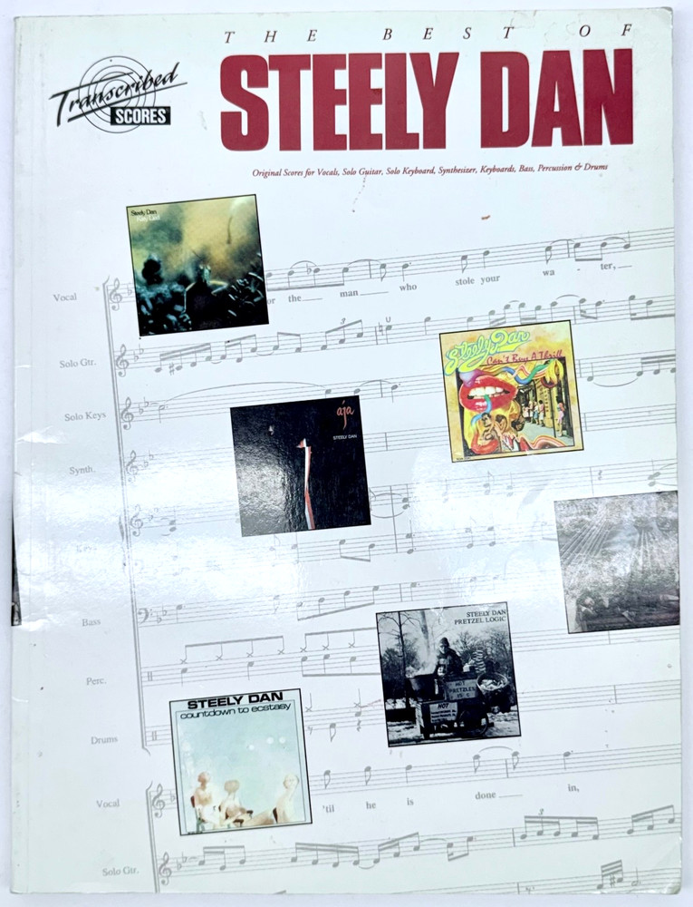 Best of Steely Dan Transcribed Score Series Songbook Guitar Bass Drums Leonard