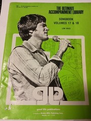 THE ULTIMATE ACCOMPANIMENT LIBRARY SONGBOOK VOSl 17 & 18 VOCAL Low Voice K10
