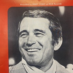 Vintage Mayday And I Love You So Piano Vocal Guitar Perry Como Sheet Music 1972