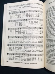 VTG 1940 SINGING AMERICA Songbook Chorus CC Birchard & Co 6×9