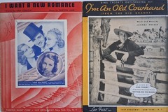Lot of 40 Vintage 1930s Sheet Music Pieces All G or VG Pkg 1