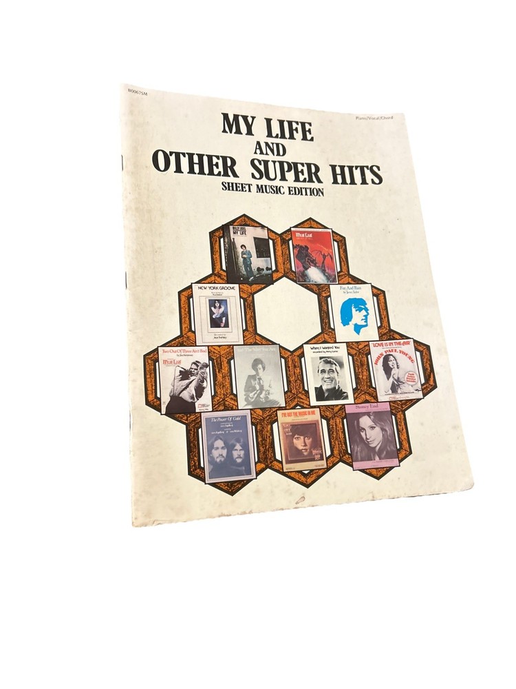 My Life and Other Super Hits Sheet Music Edition Piano Vocal Guitar Chord