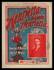 HENRIETTA DAINTY HENRIETTA Bryan/Morse 1901 HOWARD POWERS Sheet Music