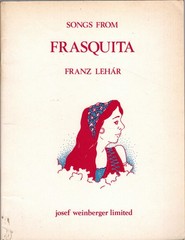 Franz Lehar – Songs From Frasquita, lyrics in German and English