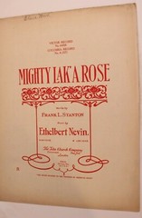Mighty Laka Rose Sheet Music Frank L Stanton 1901