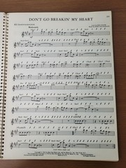 40 Golden Songs Burt Bacharach David Bb Eb Combo Sheet Music Spiral Bound 1970