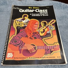 Mel Bays Guitar Class Method Book 1976 144 Pages.