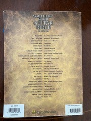 Southern Rock Guitar Bible Book Recorded Version Hal Leonard