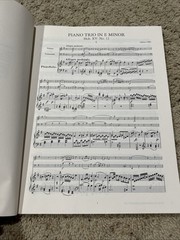 Vtg Great Piano Trios Music Book Joseph Haydn Piano/Violin/Cello Full Scores G26