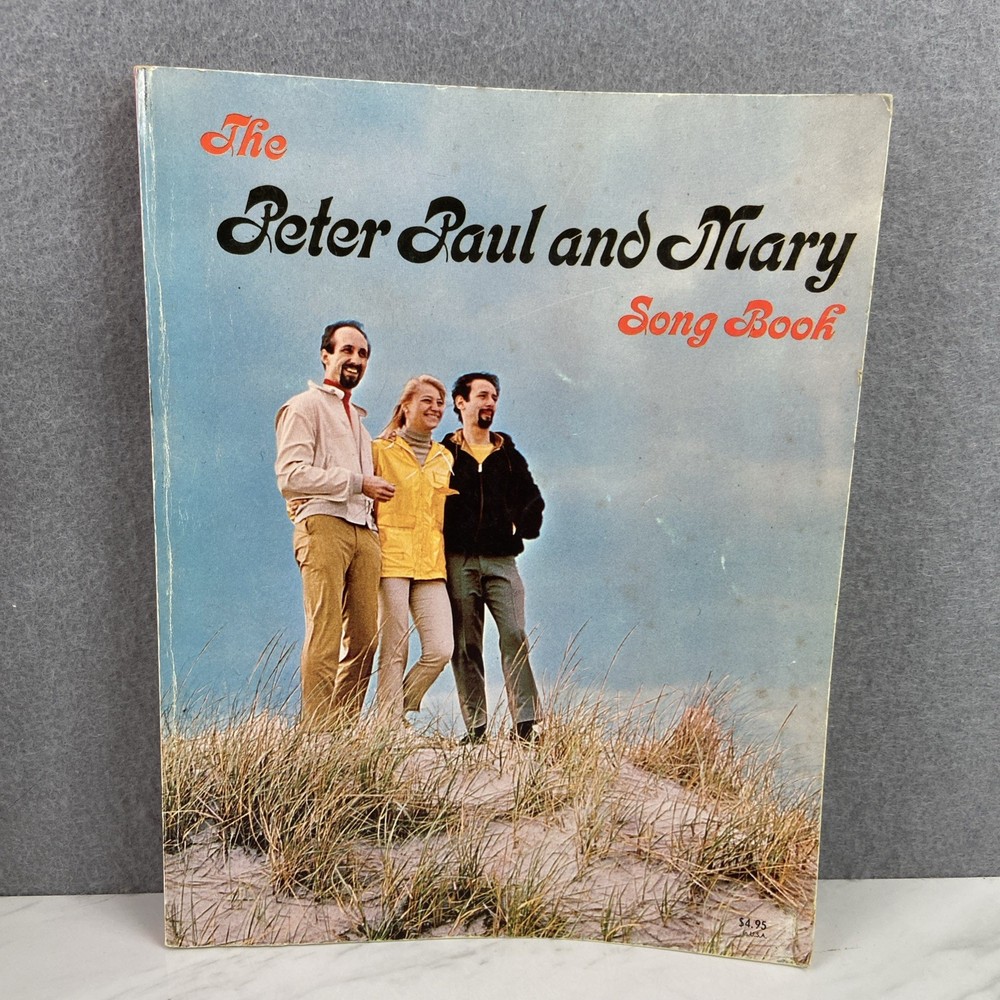 The Peter Paul And Mary Song Book Sheet Music Piano Vocals Guitar 60s Pop M40