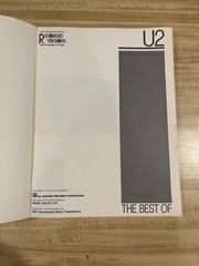 U2 Hal Leonard Sheet Music Tabulature Electric Guitar Rock Band HL00694410