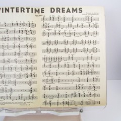 Wintertime Dreams 1936 Guitar Lead Sheet Felix Bernard Vintage Fox-Trot