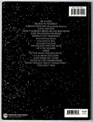 THE WIZ 1978 songbook MICHAEL JACKSON Diana Ross 80 pages