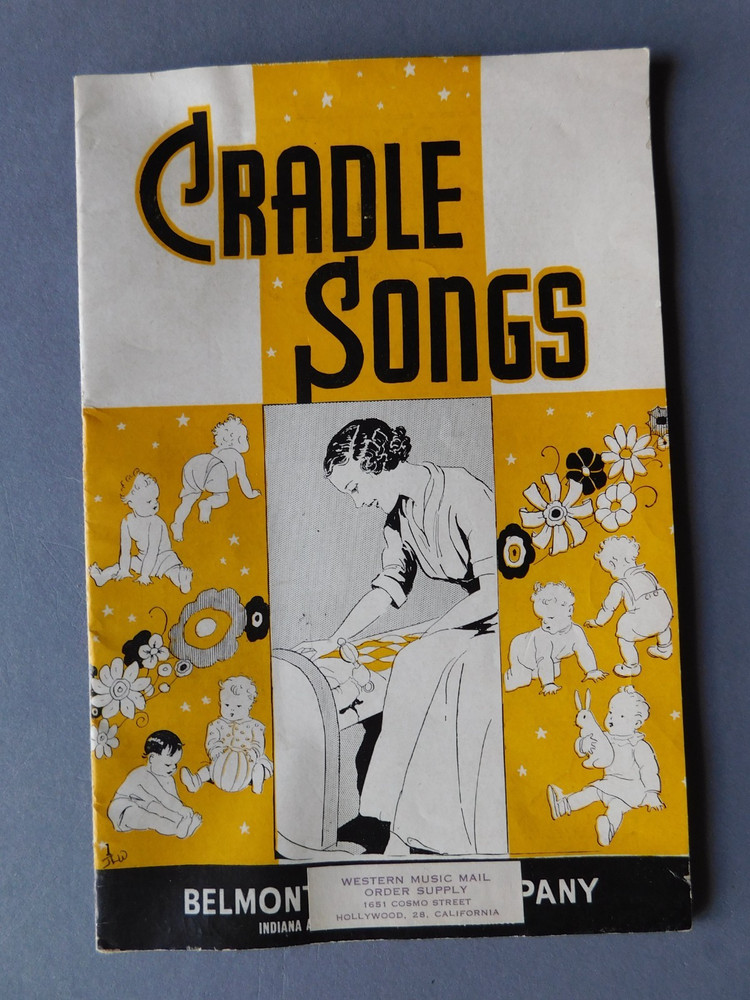 Cradle Songs: 48 Big Songs – 1937 songbook – vocal piano guitar chords