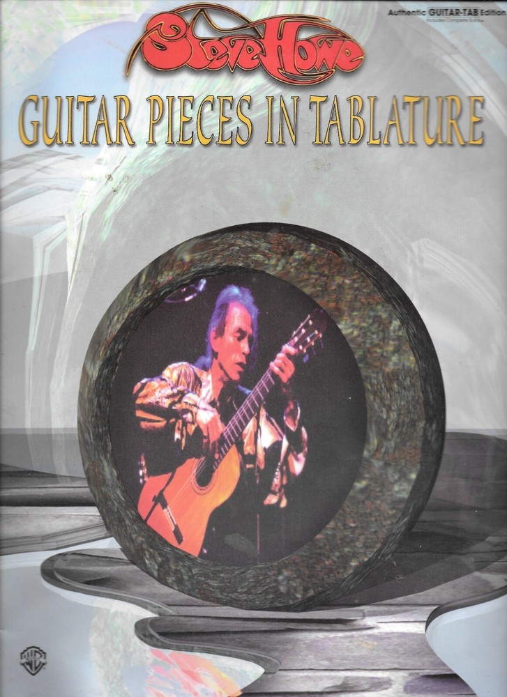 STEVE HOWE-GUITAR PIECES, GUITAR TAB, VERY GOOD, RARE