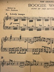 Original Boogie Woogie Piano Solo Sheet Music 1939 Clarence Pine-Top Smith NICE