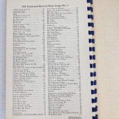Old Fashioned Revival Hour Songs No 2 Gospel Choir Piano Songbook 1955 Vintage