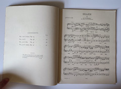 Chopin Ballads -A Student Edition by Frank Merrick Published by Novello 56 Pages