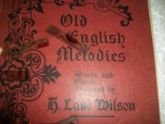 Antique 1899 Old English Melodies H. Lane Wilson Boosey & Co. Piano Voice Music