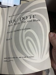 L 1972 Book YOU DO IT: Jazz, Rock, Pop & Blues Piano Improvisation #3