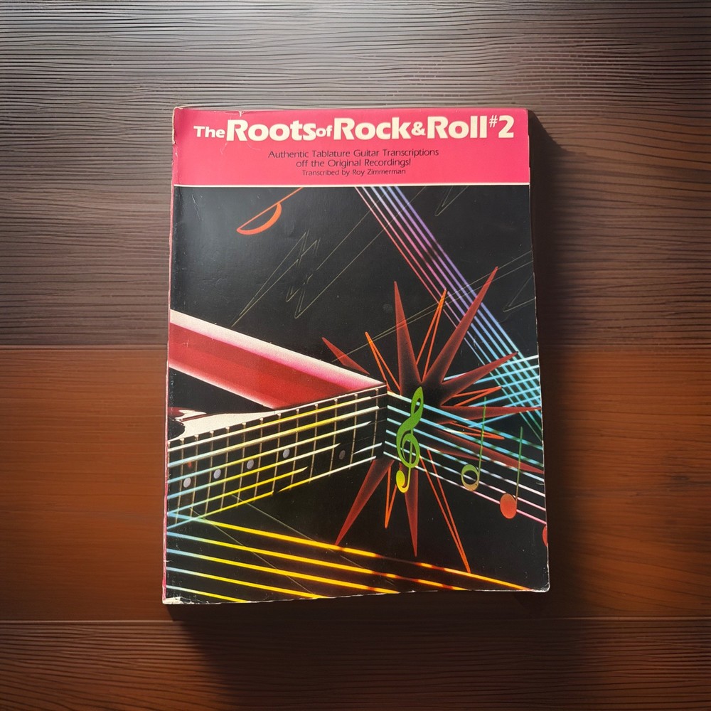 1960’s Guitar Tab Songbook The Roots of Rock and Roll #2 Authentic Tab VG