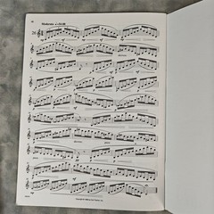 1998 Opperman Advanced Velocity Studies for Clarinet O5434 Sheet Music Book