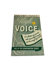 Vintage High Voice Vol 3 Solos Music Singspiration Christian Religious Gospel